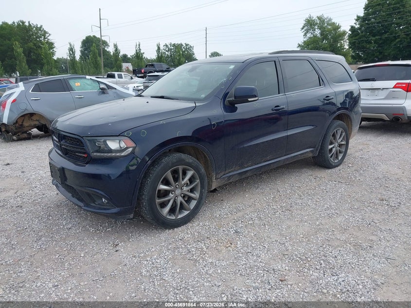 Vin: 1c4rdjdg2jc414633, lot: 46190492, dodge durango gt awd 20182