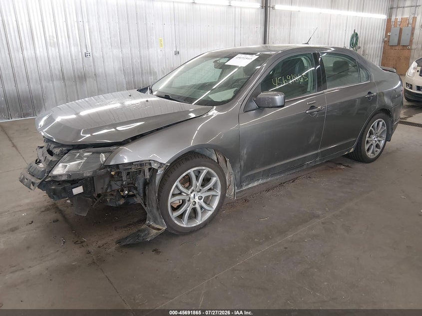 Vin: 3fahp0cg8cr383803, lot: 46190493, ford fusion sel 20122