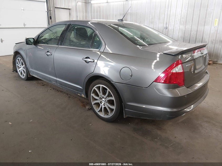 Vin: 3fahp0cg8cr383803, lot: 46190493, ford fusion sel 20123