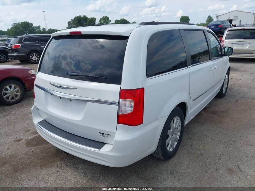 Vin: 2c4rc1bgxgr287930, lot: 46190496, chrysler town & country touring 20164
