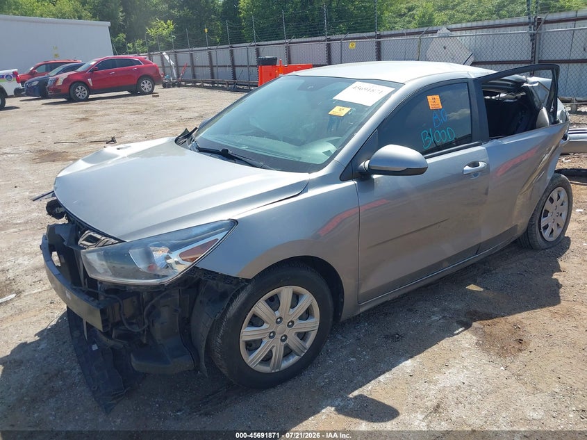 Vin: 3kpa24ad5me422642, lot: 46190499, kia rio s 20212