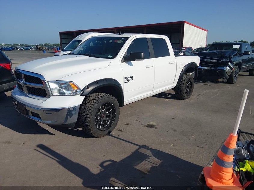 Vin: 3c6rr7lt6lg152609, lot: 46190526, ram 1500 classic slt  4x4 5'7 box 20202