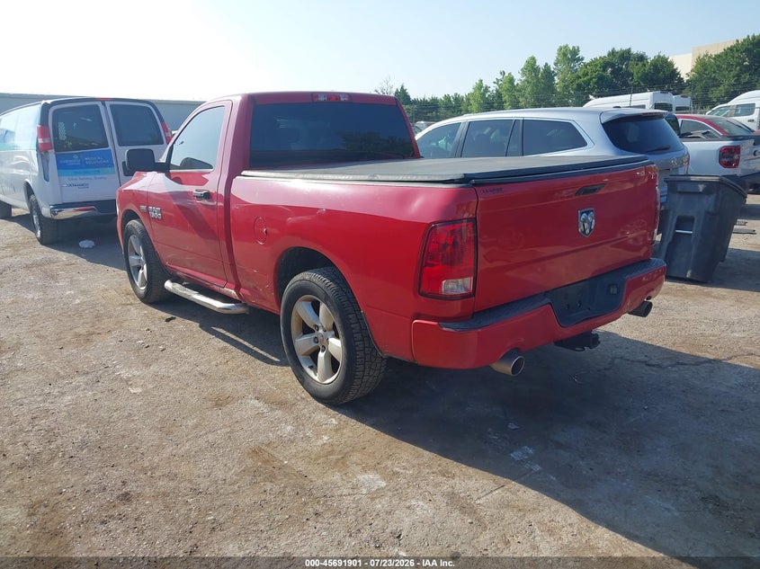 Vin: 3c6jr6atxdg576595, lot: 46190529, ram 1500 express 20133