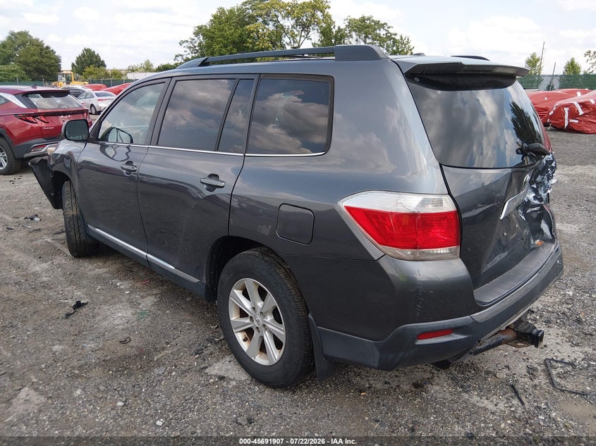 Vin: 5tdbk3eh9bs067294, lot: 46190535, toyota highlander se v6 20113