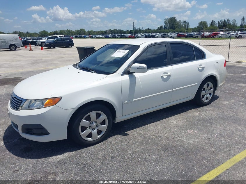 2009 Kia Optima, Normal Wear & Tear, IAAI, VIN KNAGE228995298432 — photo 2