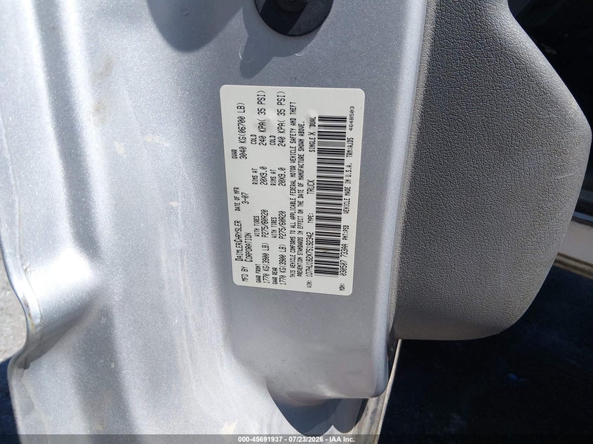 2007 DODGE RAM 1500 ST/SLT · Photo 9
