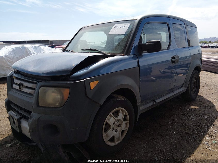 2008 Honda Element Lx VIN: 5J6YH17368L007640 Lot: 45691943