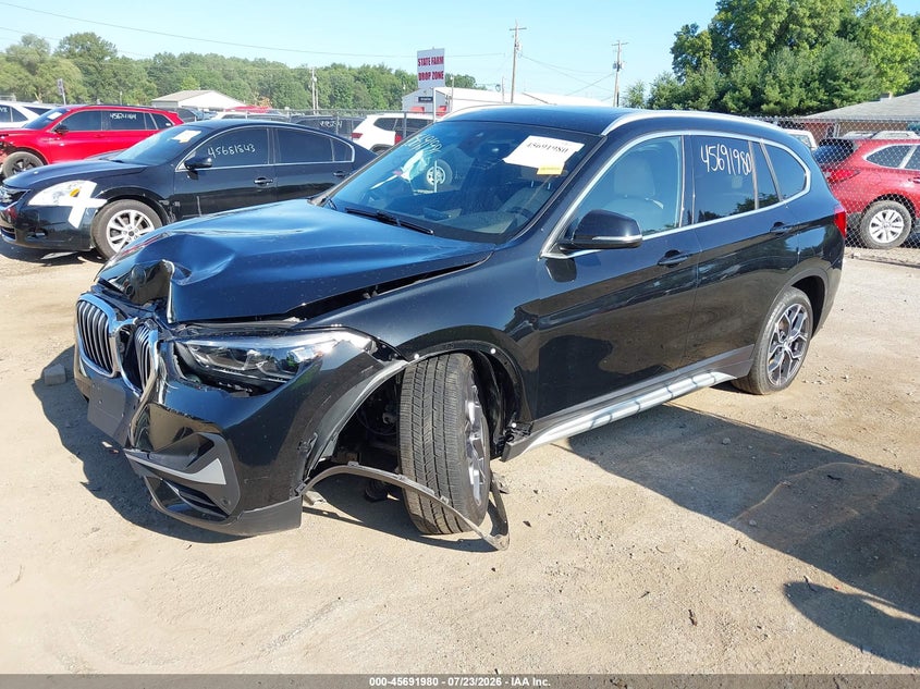 Vin: wbxjg7c02m5t74349, lot: 46190608, bmw x1 sdrive28i 20212