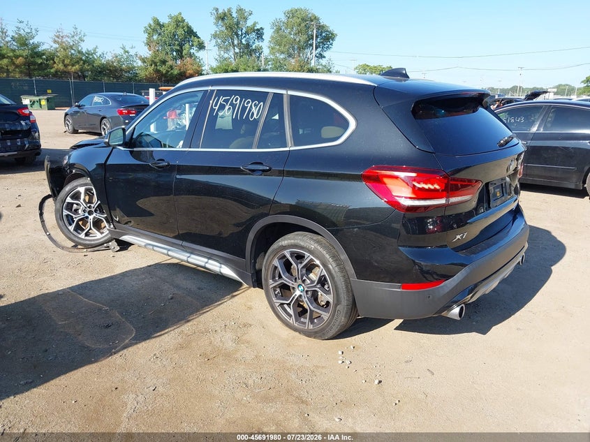 Vin: wbxjg7c02m5t74349, lot: 46190608, bmw x1 sdrive28i 20213