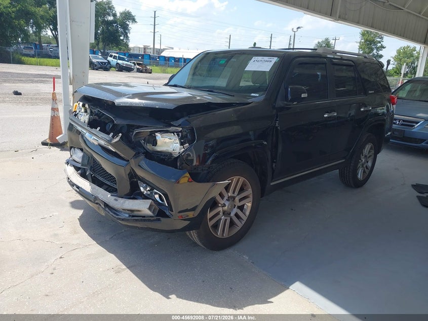 Vin: jtebu5jr7a5017529, lot: 46190636, toyota 4runner limited v6 20102