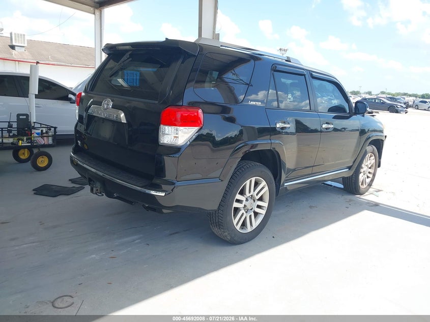 Vin: jtebu5jr7a5017529, lot: 46190636, toyota 4runner limited v6 20104