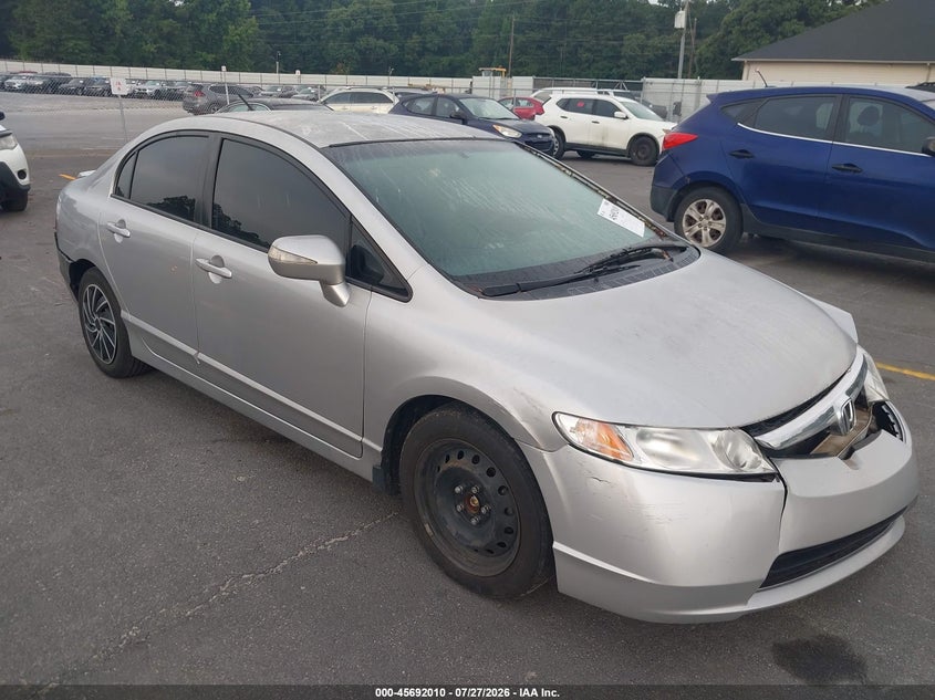2007 HONDA CIVIC SEDAN 1.3L I-4 VVT, 93HP
