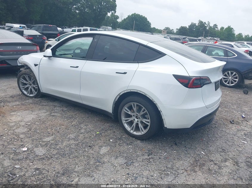 Vin: 7saygdee6nf371251, lot: 46190647, tesla model y long range dual motor all-wheel drive 20223
