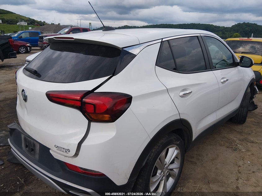 Vin: kl4mmbs27pb032419, lot: 46190649, buick encore gx preferred fwd 20234