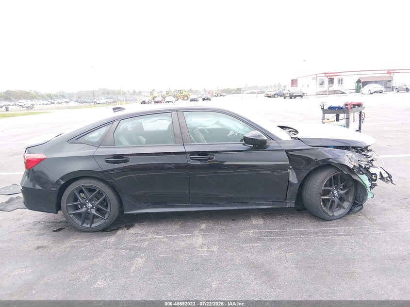 HONDA CIVIC 2022 VIN 2HGFE2F54NH576527
