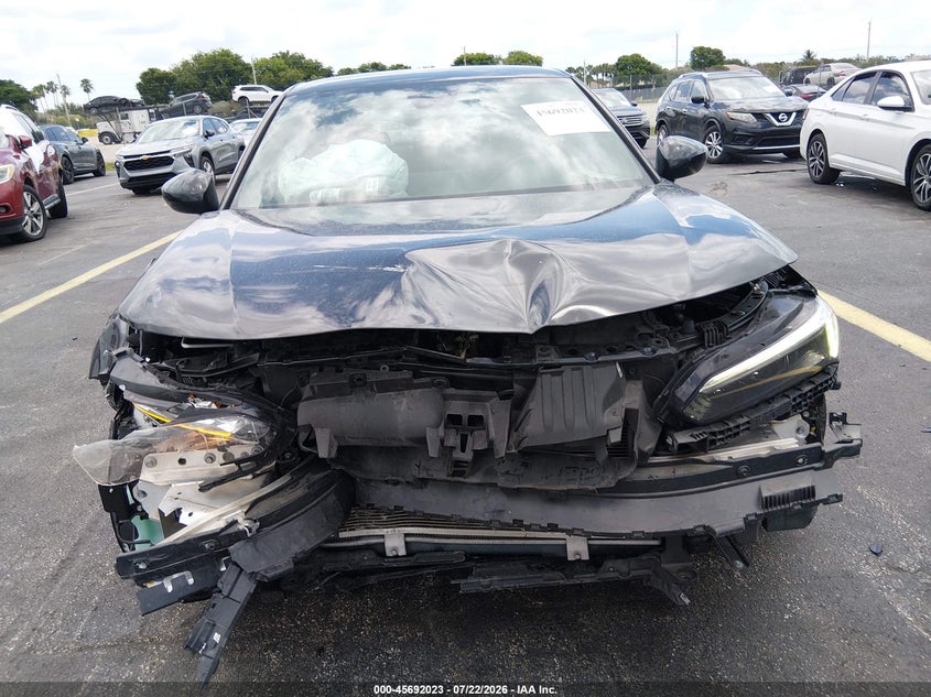 HONDA CIVIC 2022 VIN 2HGFE2F54NH576527