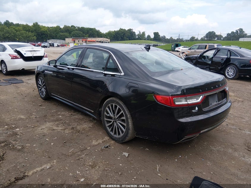 Vin: 1ln6l9sk8k5600593, lot: 46190664, lincoln continental select 20193