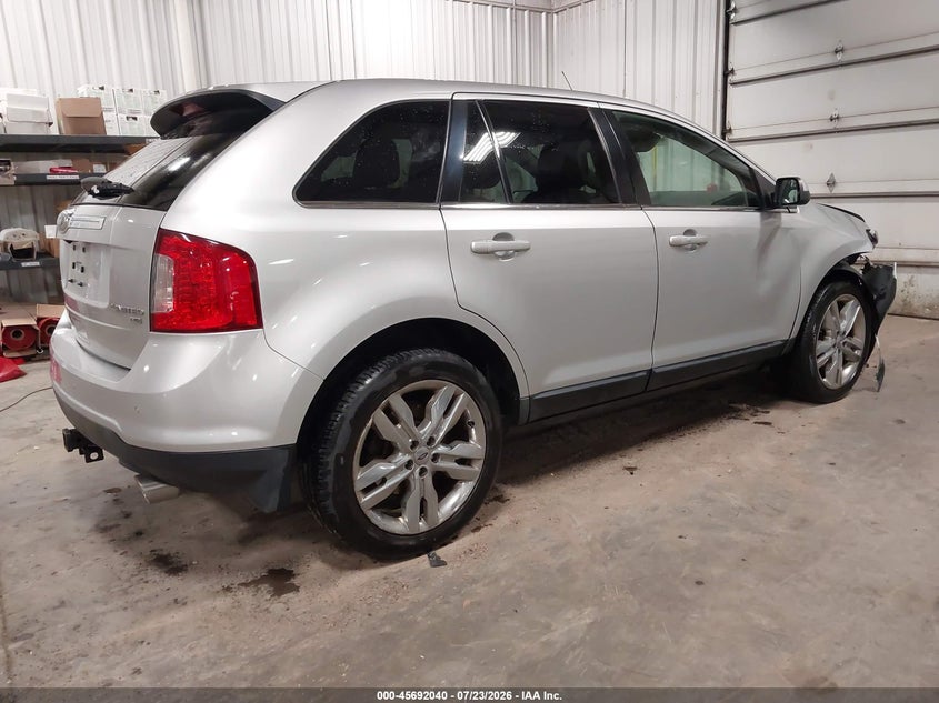 Vin: 2fmdk4kc6ebb41070, lot: 46190669, ford edge limited 20144