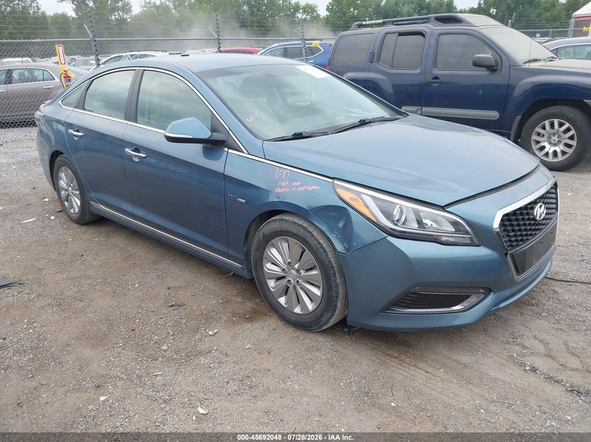 Vin: kmhe24l10ga016274, lot: 46190676, hyundai sonata hybrid se 2016 img_1