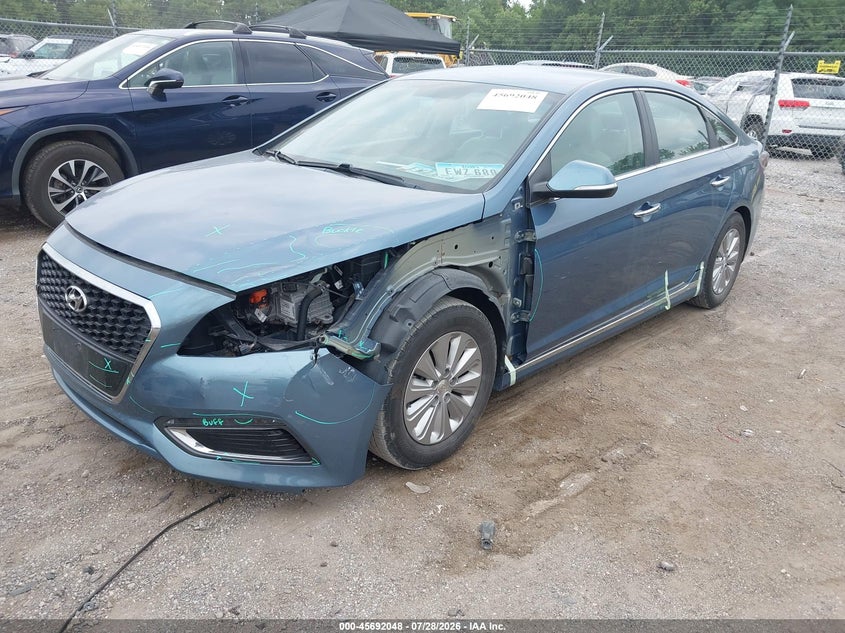 Vin: kmhe24l10ga016274, lot: 46190676, hyundai sonata hybrid se 20162