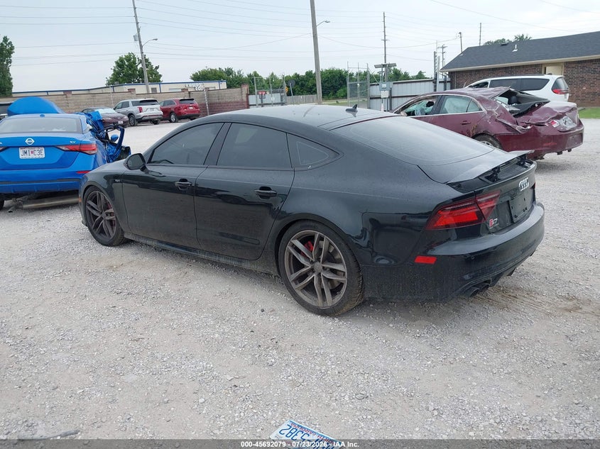 Vin: wauwfafc1hn073311, lot: 46190707, audi s7 4.0t premium plus 20173