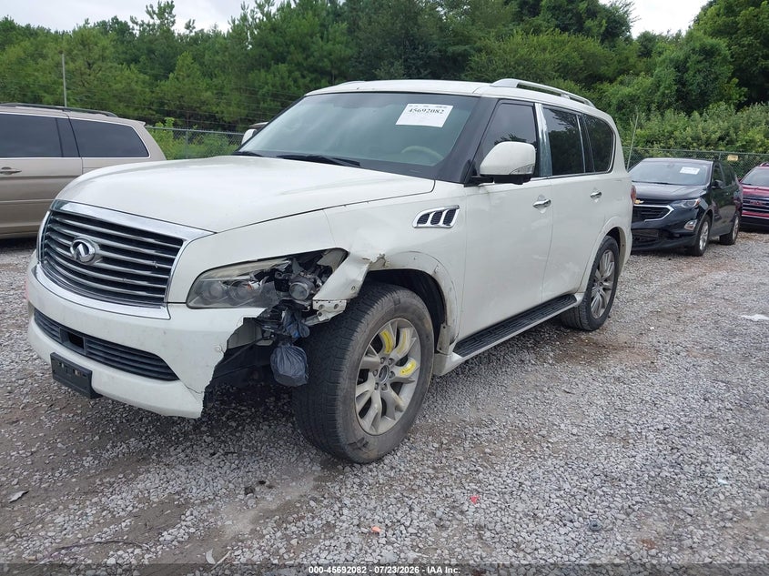2012 INFINITI QX56 auction photo 2