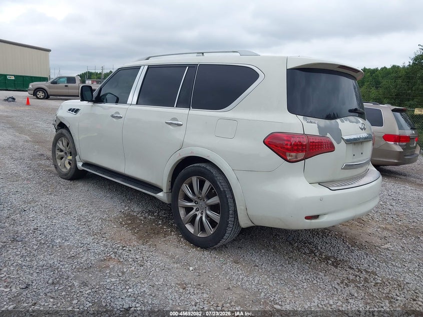 2012 INFINITI QX56 auction photo 3