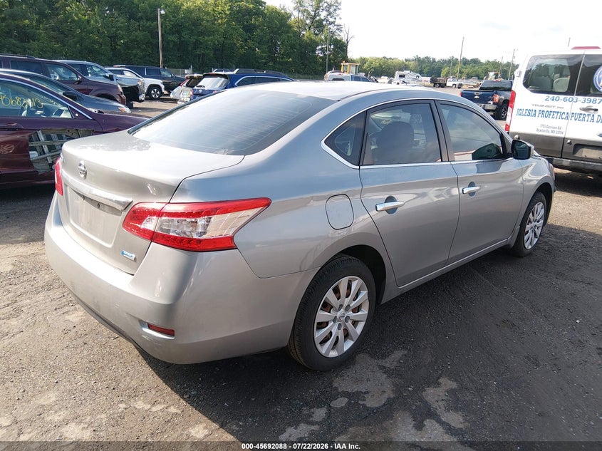 2014 NISSAN SENTRA auction photo 4