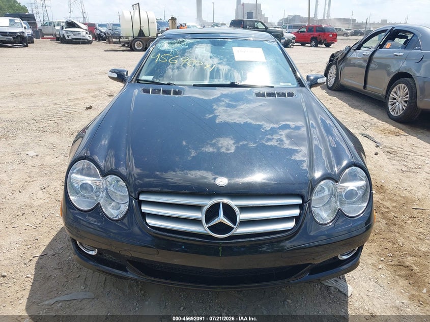 2007 Mercedes-Benz Sl 550 VIN: WDBSK71F07F119378 Lot: 45692091