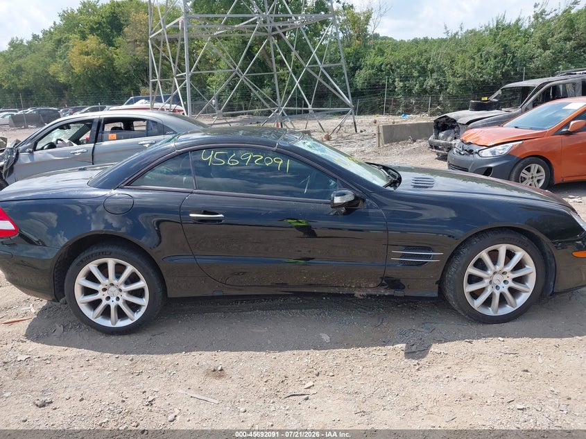 2007 Mercedes-Benz Sl 550 VIN: WDBSK71F07F119378 Lot: 45692091