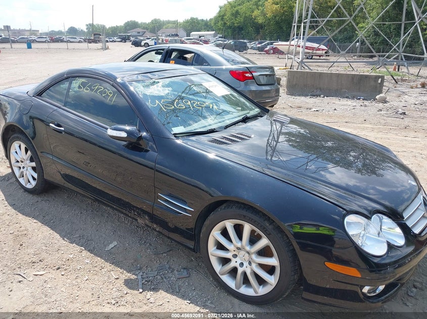 2007 Mercedes-Benz Sl 550 VIN: WDBSK71F07F119378 Lot: 45692091