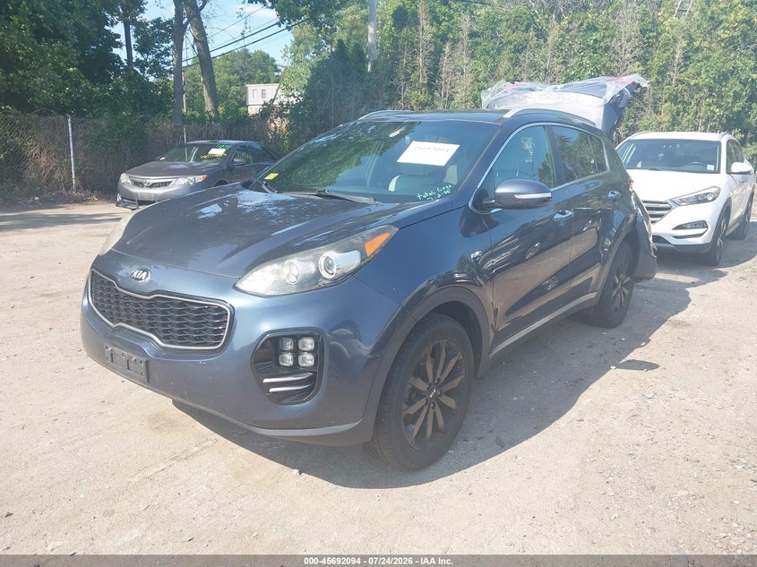 Vin: kndpncacxk7573587, lot: 46190721, kia sportage ex 20192