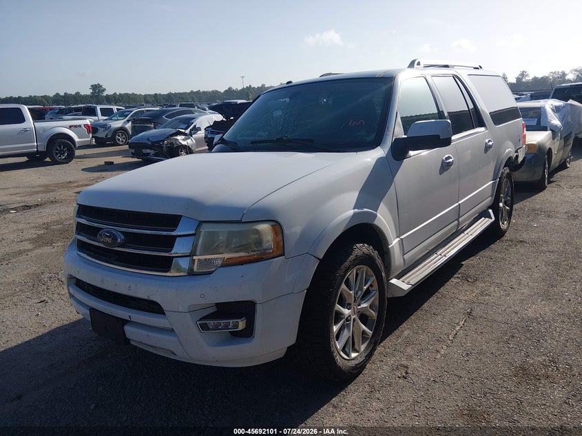 Vin: 1fmjk1kt4hea01321, lot: 46190729, ford expedition el limited 20172