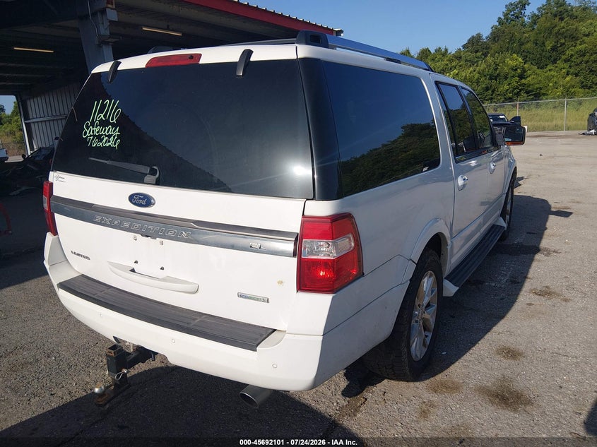 Vin: 1fmjk1kt4hea01321, lot: 46190729, ford expedition el limited 20174