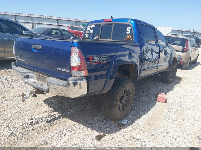 Vin: 5tflu4en5fx129896, lot: 46190736, toyota tacoma base v6 20154