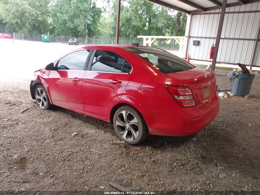 Vin: 1g1jf5sb1h4101723, lot: 46190742, chevrolet sonic premier auto 20173