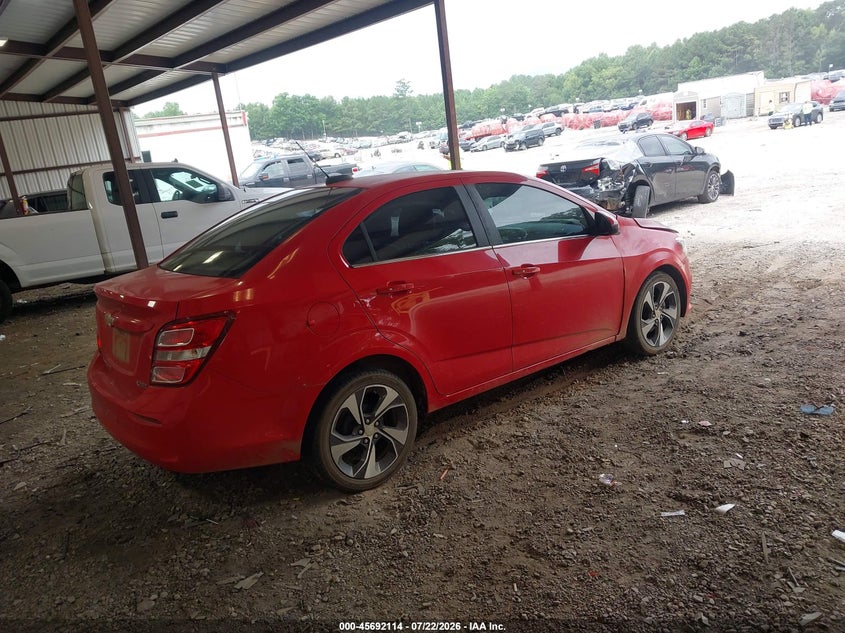 Vin: 1g1jf5sb1h4101723, lot: 46190742, chevrolet sonic premier auto 20174