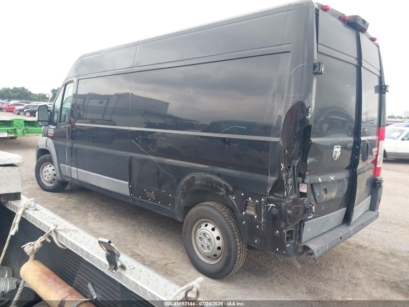 Vin: 3c6trvdg0je104642, lot: 46190772, ram promaster 2500 high roof 159 wb 20183