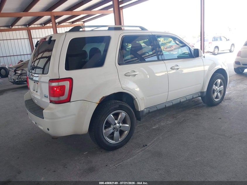 Vin: 1fmcu9eg3bkc66207, lot: 46190777, ford escape limited 20114