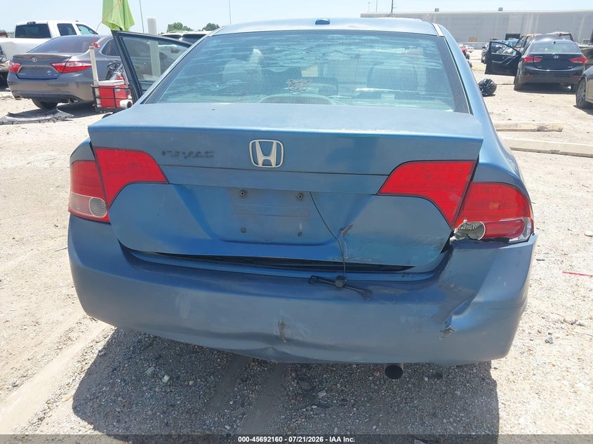 2008 Honda Civic Ex VIN: 1HGFA16818L002992 Lot: 45692160