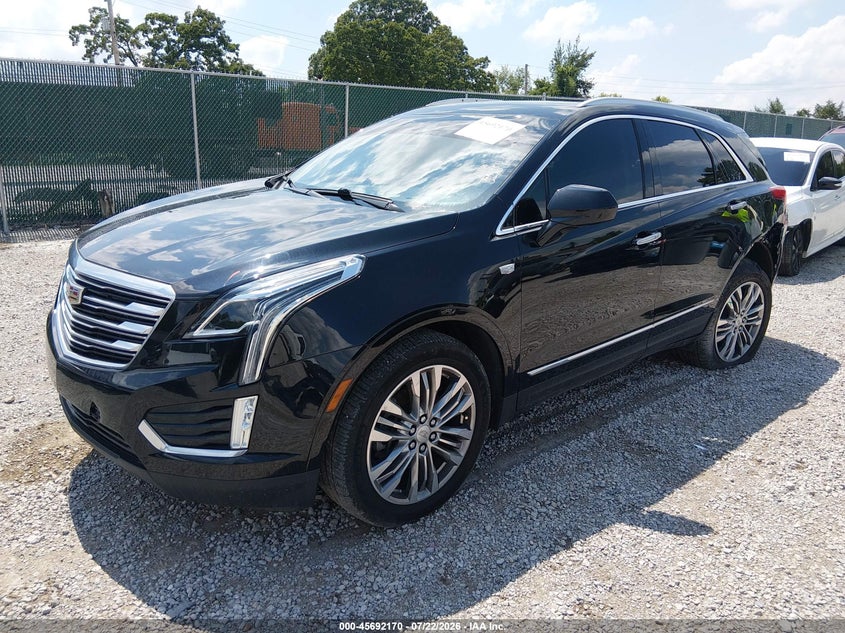 Vin: 1gyknfrs8jz247498, lot: 46190798, cadillac xt5 premium luxury 20182