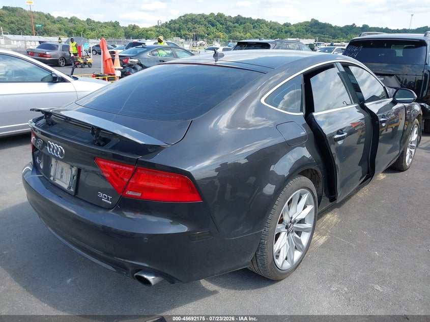 Vin: wauygafc2dn156438, lot: 46190803, audi a7 3.0t premium 20134