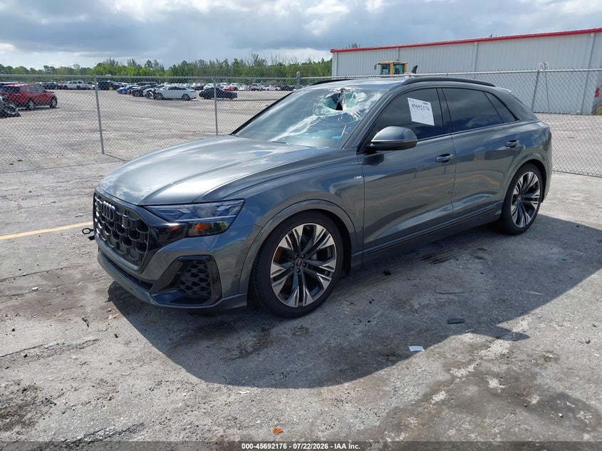 Vin: wa1evbf14td014428, lot: 46190804, audi q8 premium plus 55 tfsi quattro tiptronic 20262