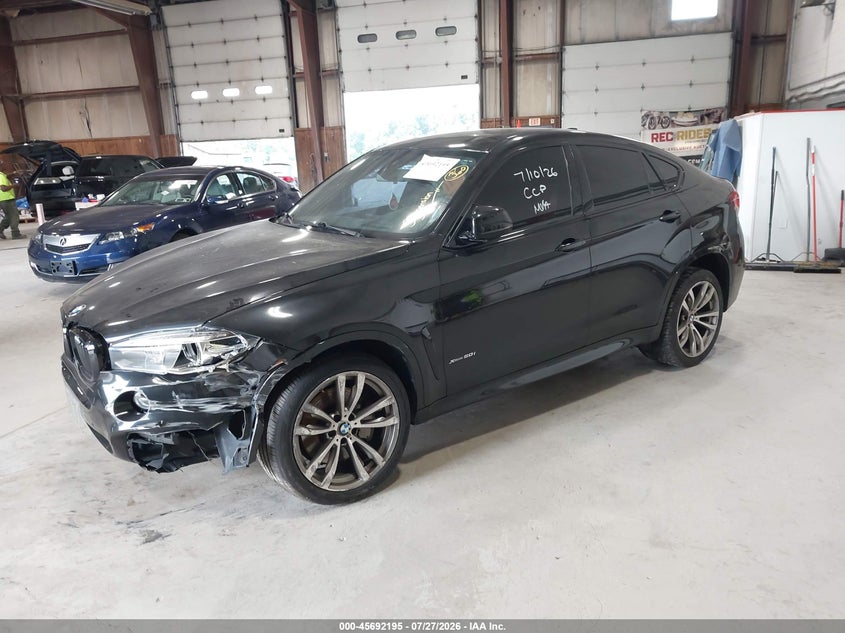 Vin: 5uxku6c58g0r34374, lot: 46190823, bmw x6 xdrive50i 20162