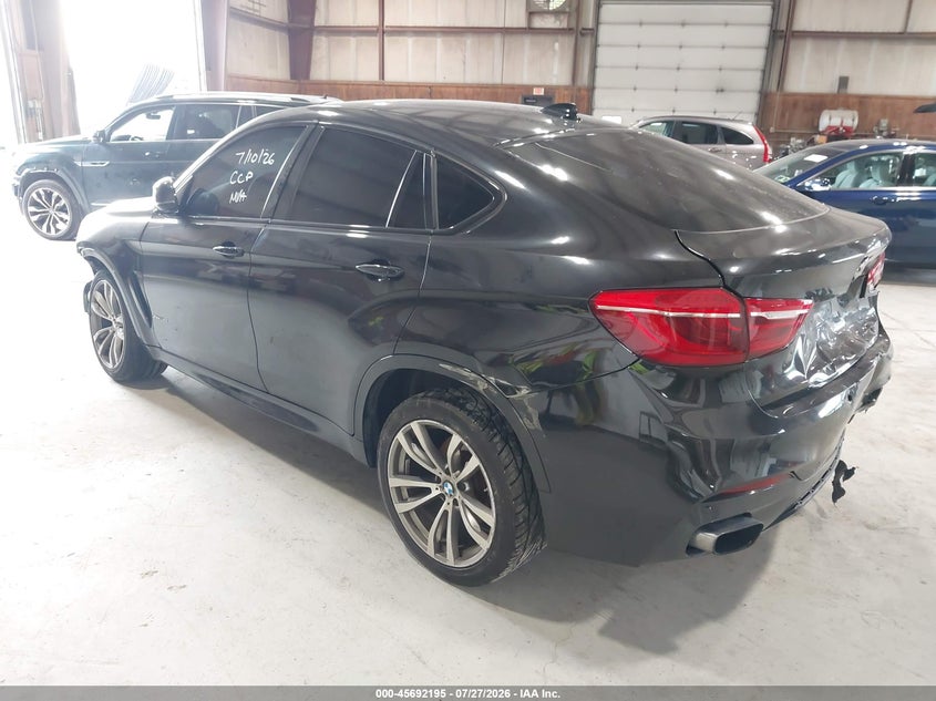 Vin: 5uxku6c58g0r34374, lot: 46190823, bmw x6 xdrive50i 20163