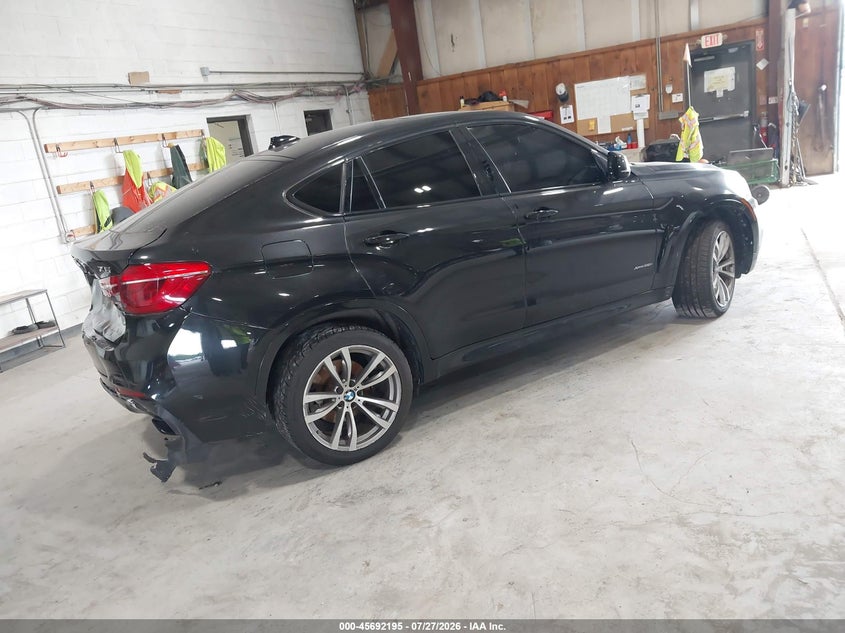 Vin: 5uxku6c58g0r34374, lot: 46190823, bmw x6 xdrive50i 20164