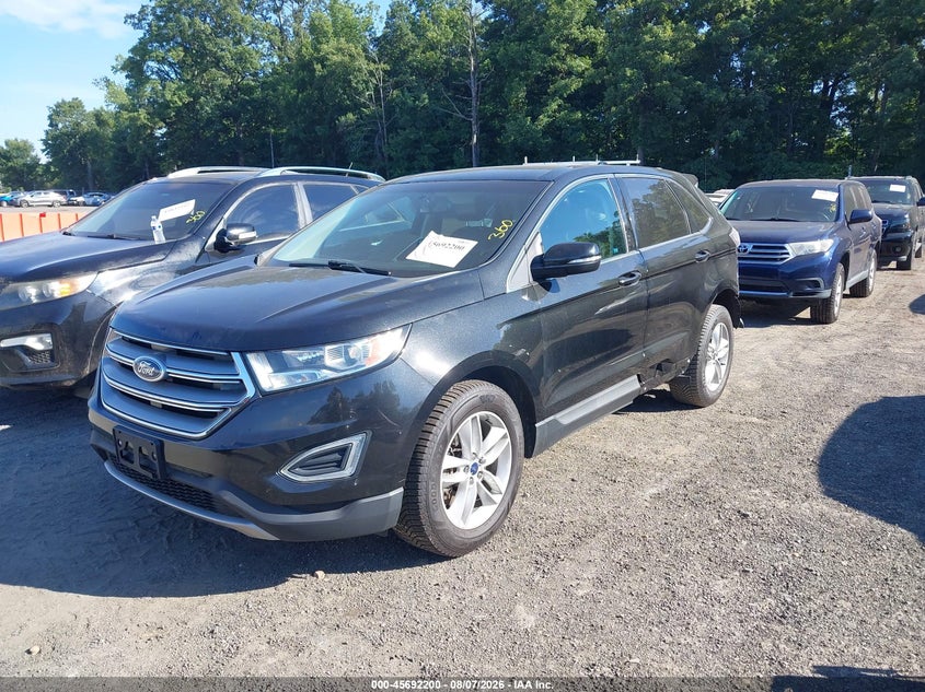 Vin: 2fmtk4j94fbb20379, lot: 46190828, ford edge sel 20152
