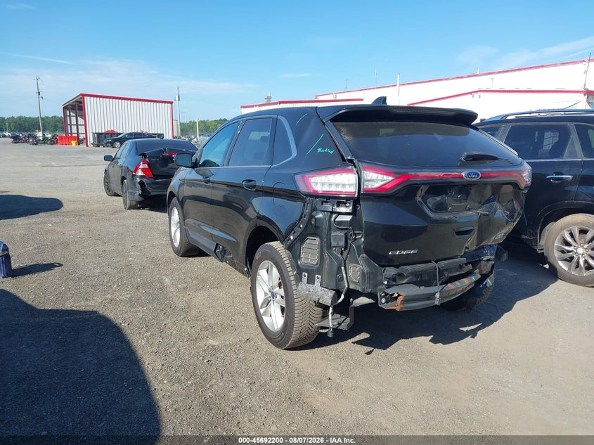 Vin: 2fmtk4j94fbb20379, lot: 46190828, ford edge sel 20153