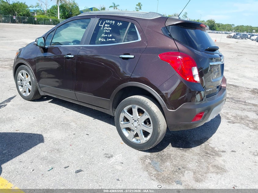 Vin: kl4cjhsb3gb533394, lot: 46190833, buick encore premium 20163