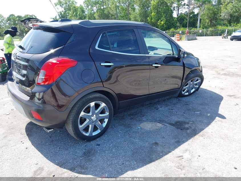 Vin: kl4cjhsb3gb533394, lot: 46190833, buick encore premium 20164